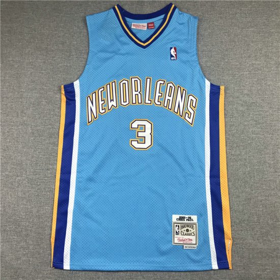 NBA Chris Paul 3 New Orleans Hornets 2005-06 Hardwood Classic Swingman Maillot